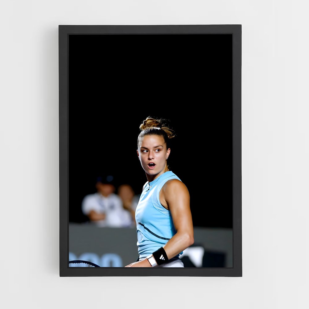 Poster Maria de sakkari – affiche Tennis (vue 2)